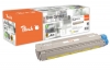 Peach Toner Cartridge yellow, compatible with  OKI 44059105