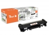 Peach tonercartridge zwart, compatibel met  Brother TN-2410