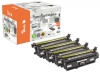 Multipack Peach, compatible avec  HP No. 650A, CE270A, CE271A, CE272A, CE273A