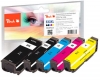 Peach Spar Pack Tintenpatronen kompatibel zu  Epson T3357, No. 33XL, C13T33574010