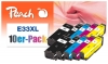 Peach 10er-Pack Tintenpatronen kompatibel zu  Epson T3357, No. 33XL, C13T33574010
