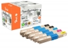112228 - Multipack Plus Peach compatible avec 46508712*2, 46508711, 46508710, 46508709 OKI