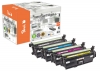 112236 - Paquete combinado  de Peach compatible con No. 307A, CE740A, CE741A, CE742A, CE743A HP