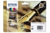 210822 - Cartouches d'encre Multipack originale BKCMY No. 16, C13T16264010 Epson