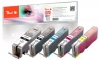 316835 - Peach Combi Pack con chip, capacità XL, compatibile con PGI-550XL, CLI-551XL Canon