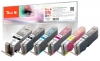 319991 - Peach Combi Pack avec gris, XL compatible avec PGI-570XL, CLI-571XL Canon