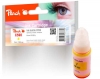 320224 - Peach Tintenbehälter gelb kompatibel zu GI-590Y, 1606C001 Canon